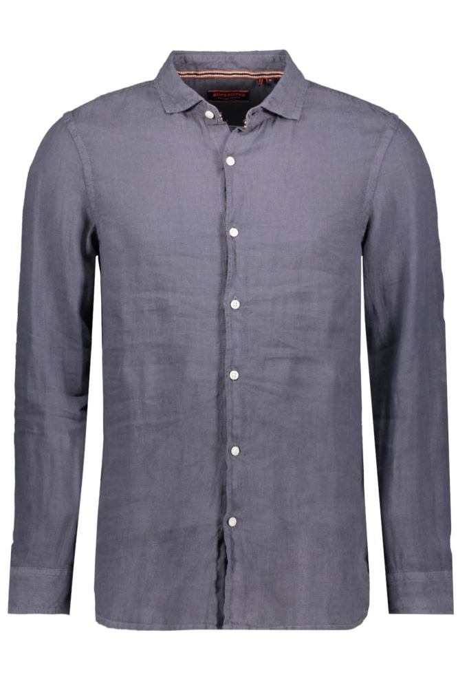 VACATION L S LINEN SHIRT M4010995A CASTLEROCK GREY